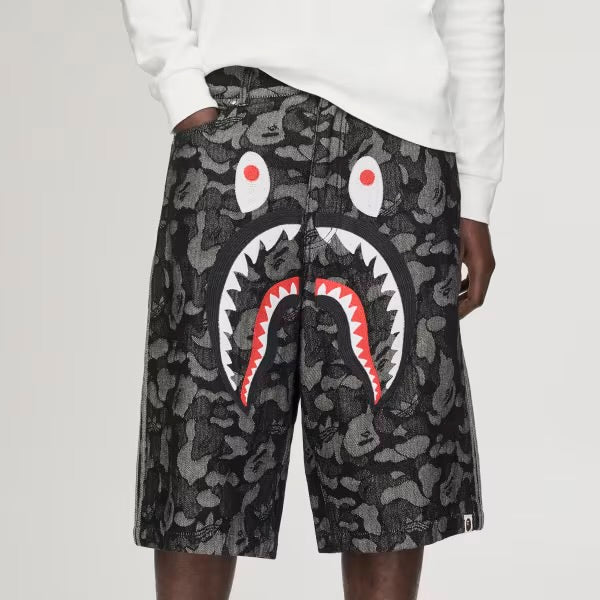 Adidas x BAPE Shark Denim Jorts