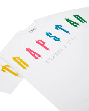 Trapstar Irongate Arch 2.0 T-shirt 'White/Candy'