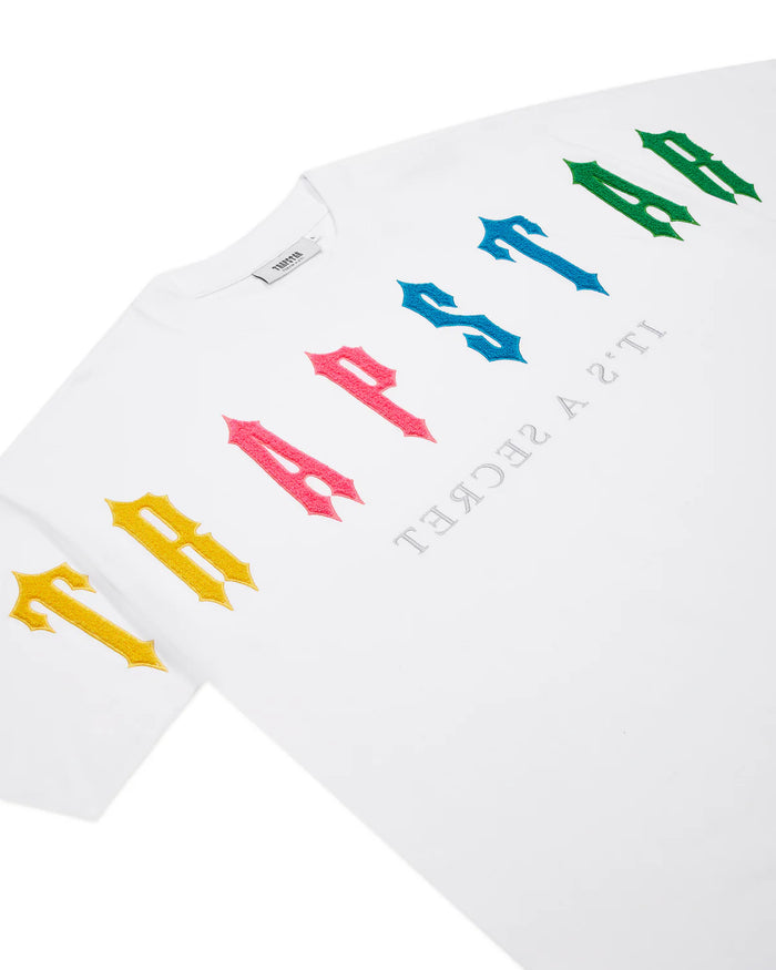 Trapstar Irongate Arch 2.0 T-shirt 'White/Candy'