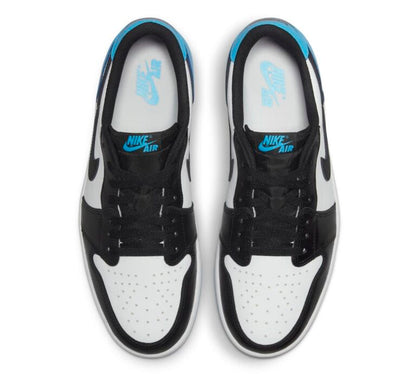 Jordan 1 Low Black dark powder Blue