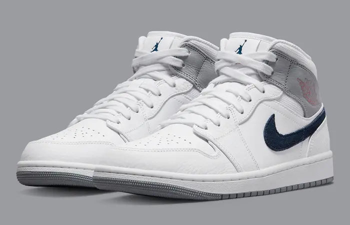 Jordan 1 Mid Paris White