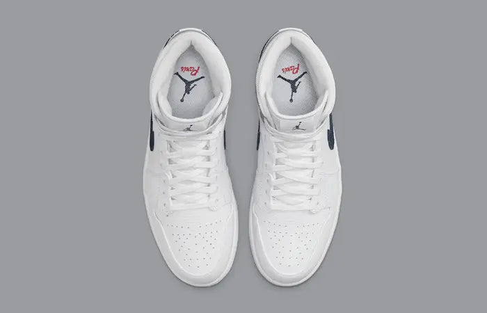 Jordan 1 Mid Paris White