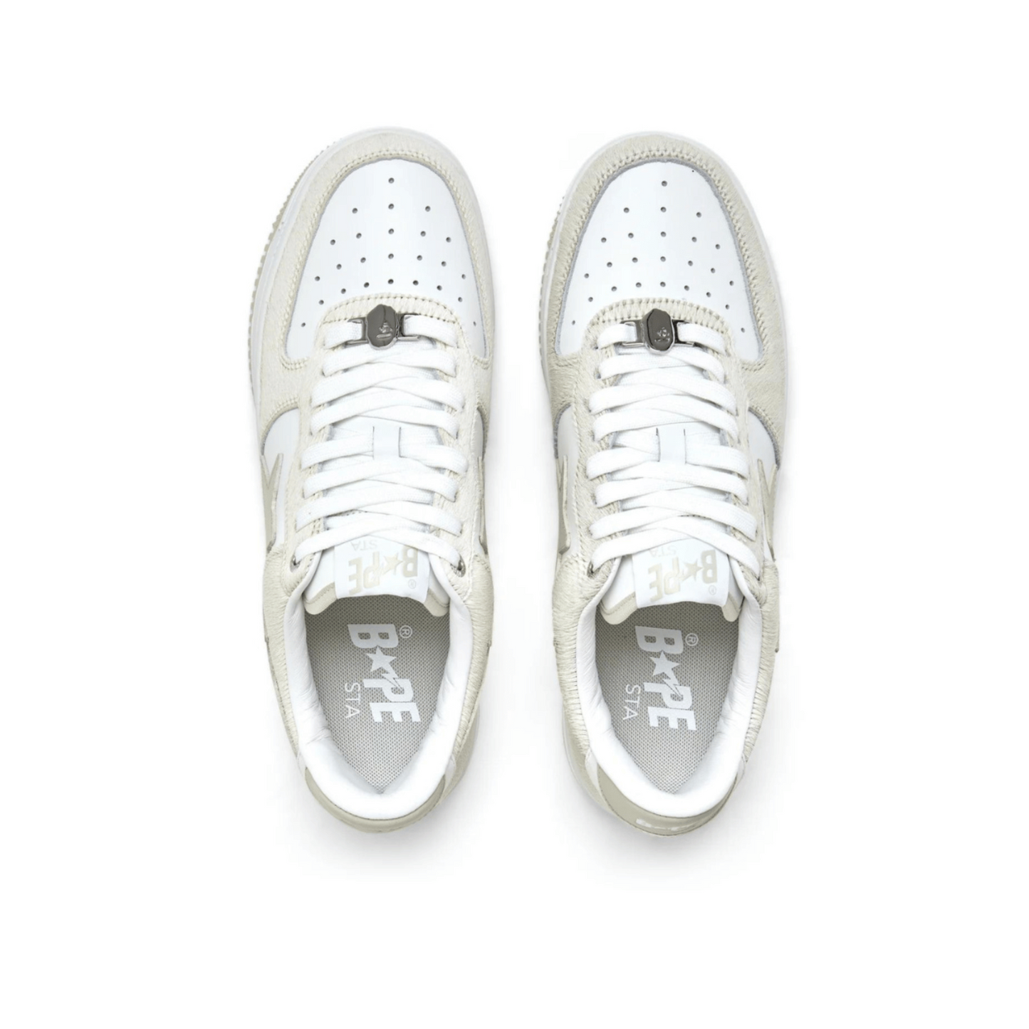 BAPE A Bathing Ape Bape Sta ‘Beige Calf Hair’