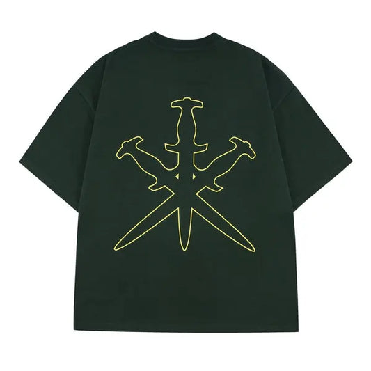 Unknown London Bottle Green Retro Tee