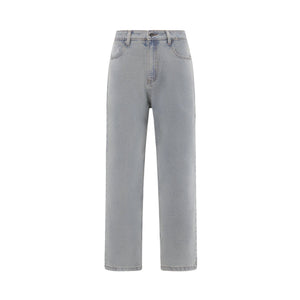 Ed Hardy Black Widow Baggy Denim Trousers Jeans 'Bleached'