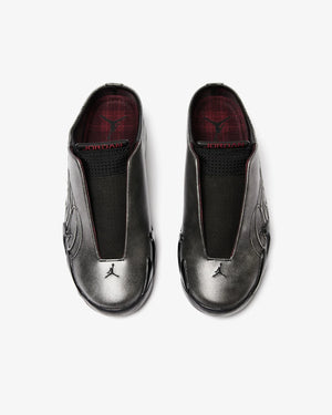 Air Jordan 14 Retro Mule Mowalola ‘Black Metallic Silver’