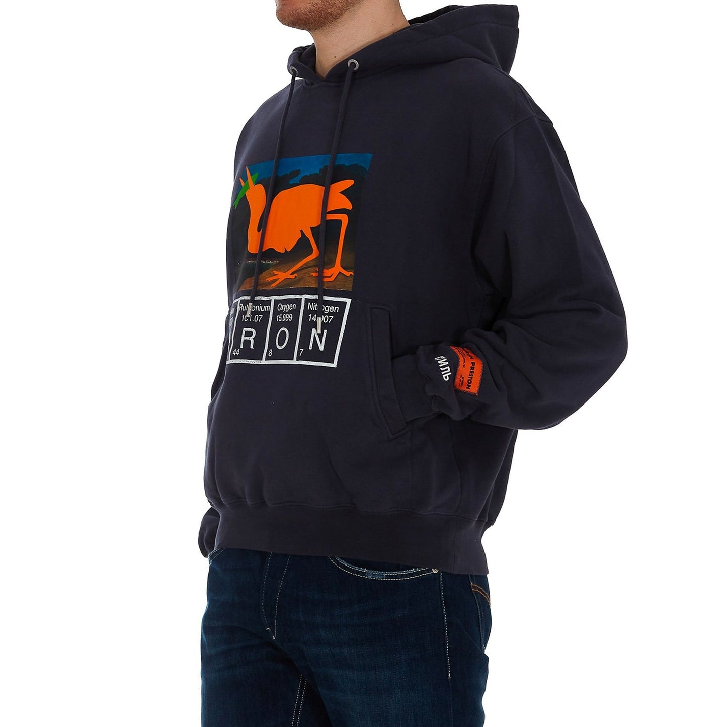 Heron Preston Heron Cutout Hoodie