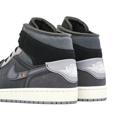 Air Jordan 1 Mid Craft Inside Out Black