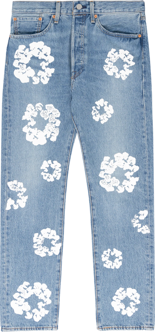 Denim Tears Cotton Wreath Jean Light Wash