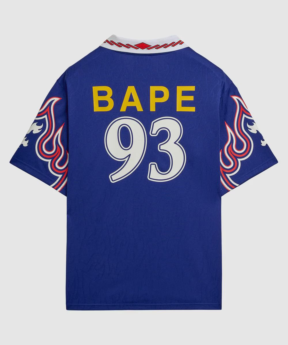 Adidas x BAPE Japan Blue Flame Jersey