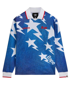 BAPE x Adidas LS Sta Jersey ‘Blue’
