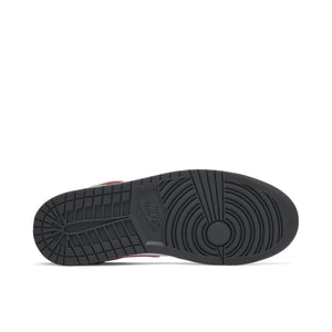 Air Jordan 1 Mid Black Fire Red