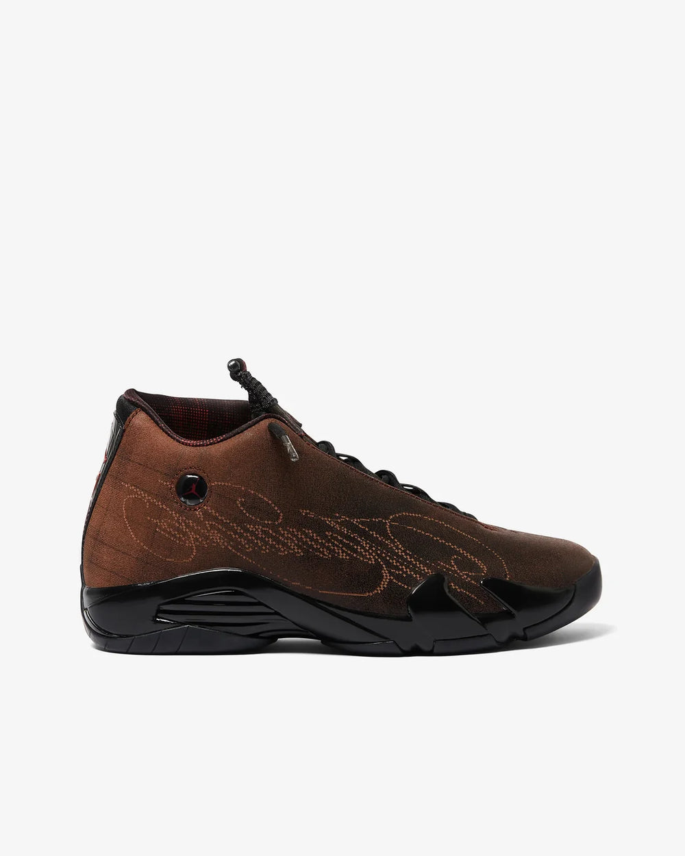 Air Jordan 14 Retro SP Mowalola Sneakers ‘Black Burnt Red’