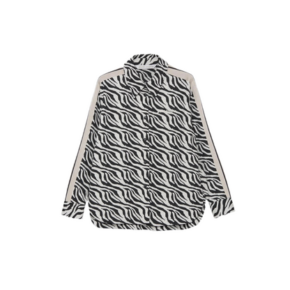Palm Angels Zebra JQRD Track Shirt