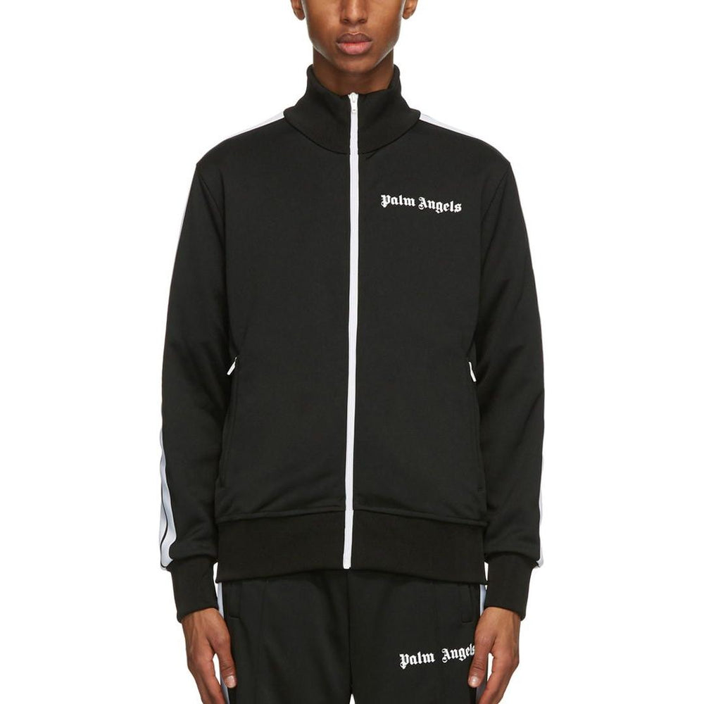 Palm Angels Taped Track Jacket 'Black'