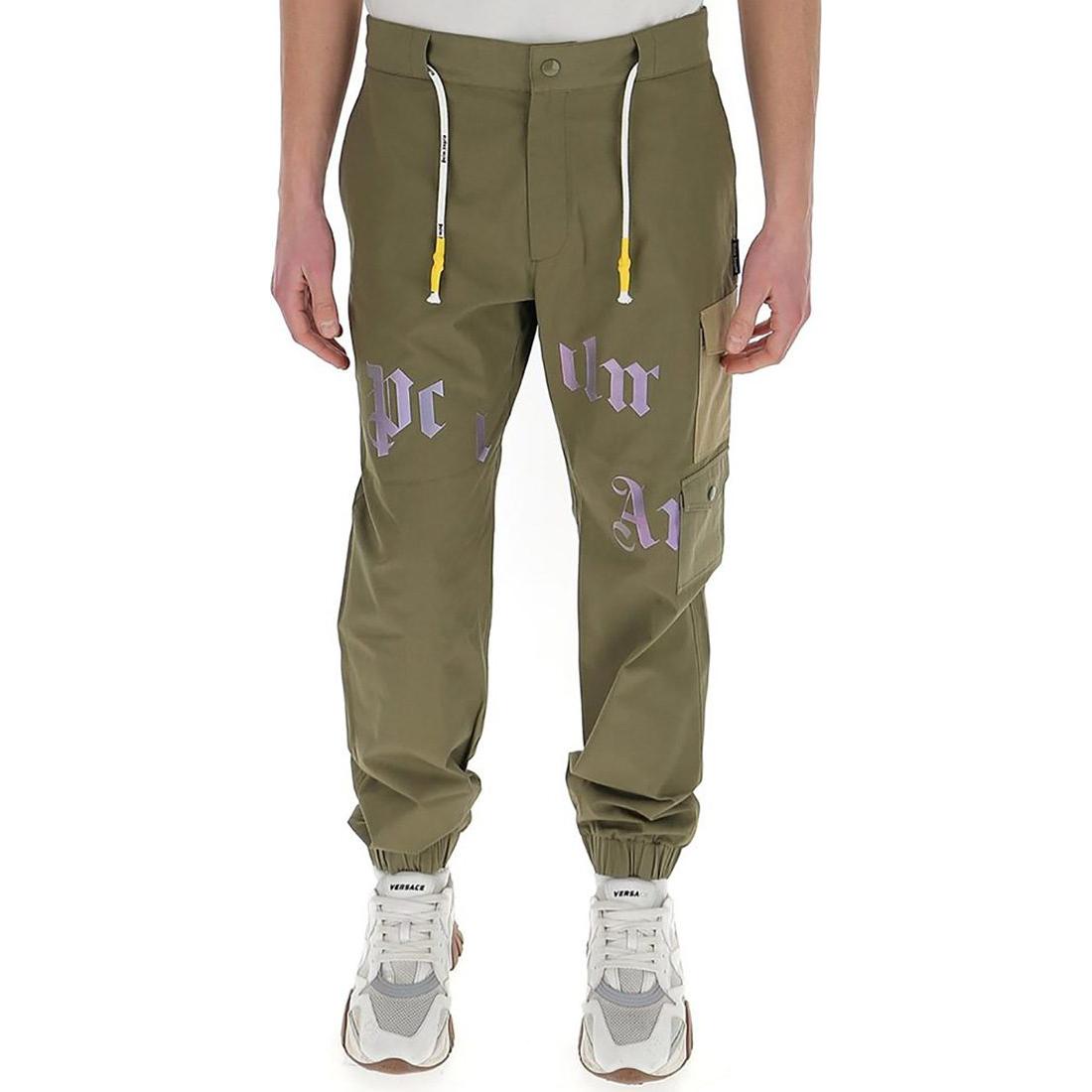 PALM ANGELS MILITARY CARGO PANTS NEW SEASON