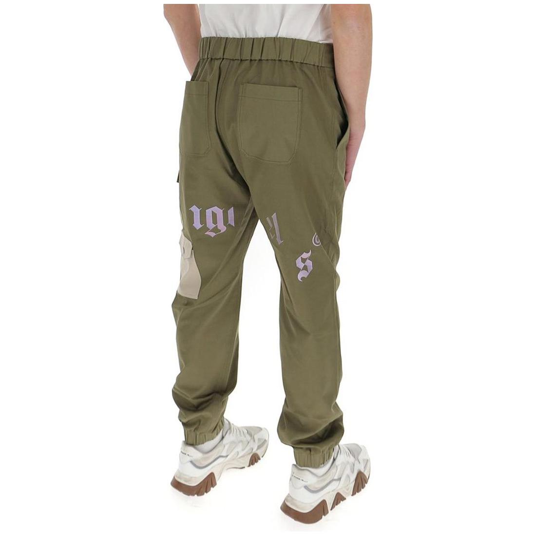 PALM ANGELS MILITARY CARGO PANTS NEW SEASON