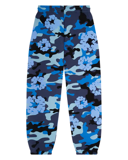 Denim Tears Camo Wreath Sweatpants Blue 'London Exclusive'