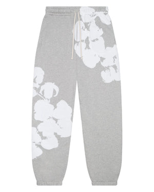 Denim Tears Biggie Cotton Wreath Sweatpants 'Grey'