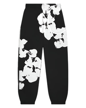 Denim Tears Biggie Cotton Wreath Sweatpants 'Black'