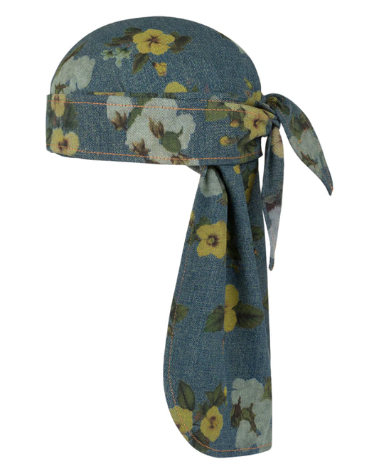 Denim Tears Cotton Fleur De-Lis Denim Durag
