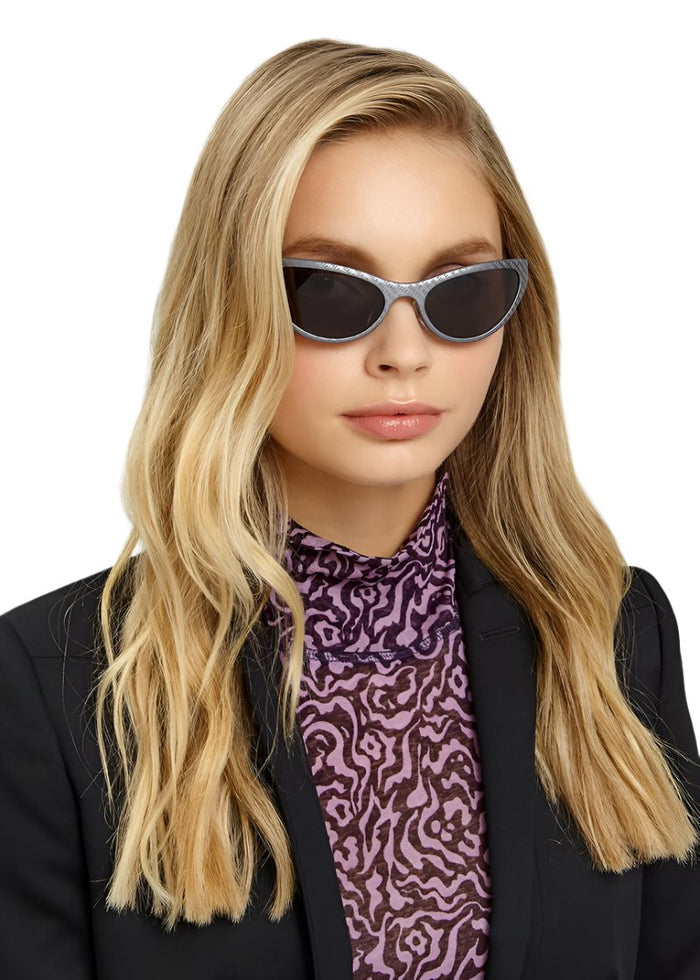 Balenciaga Oval-Frame Sunglasses