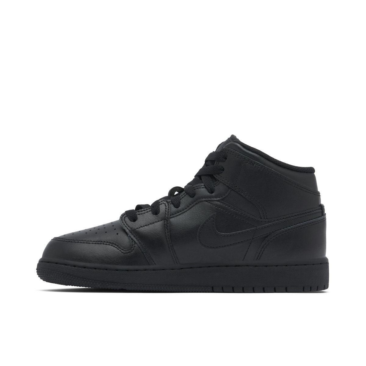 Air Jordan 1 mid Triple Black (GS)