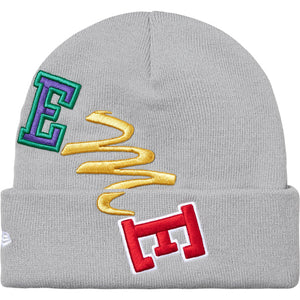 Supreme New Era® Arc Beanie ‘Grey’