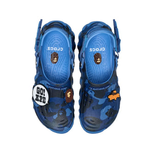 BAPE X Crocs Echo Ro Clog 'Blue Camo'