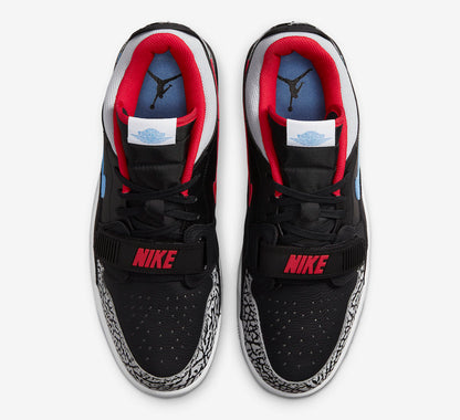 Jordan Legacy 312 Low Black Valow Blue