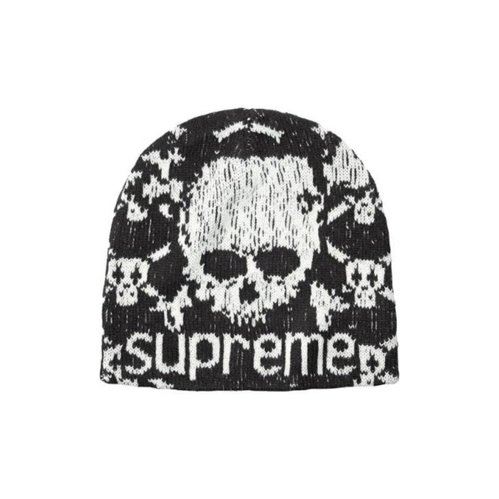Supreme x Vanson Leathers Skull Beanie ‘Black’