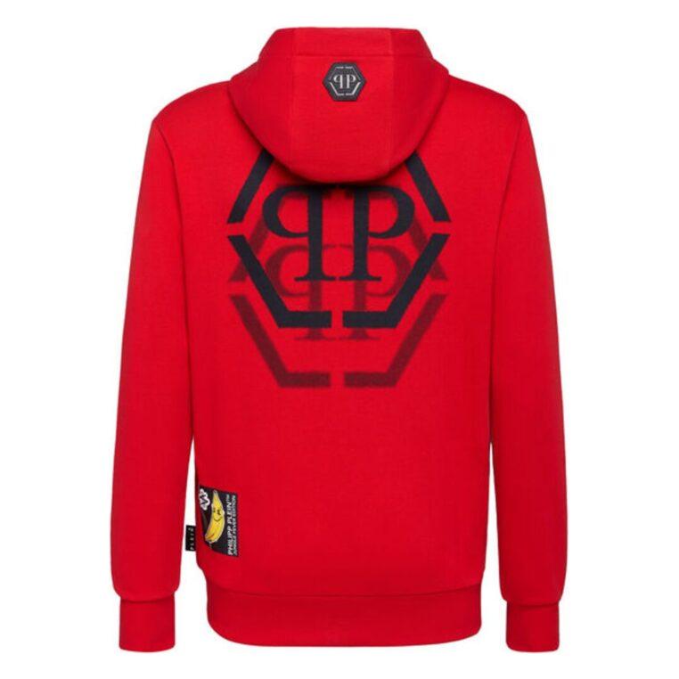 PHILIPP PLEIN SWEATSHIRT KING PLEIN HOODIE