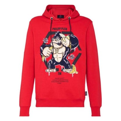 PHILIPP PLEIN SWEATSHIRT KING PLEIN HOODIE