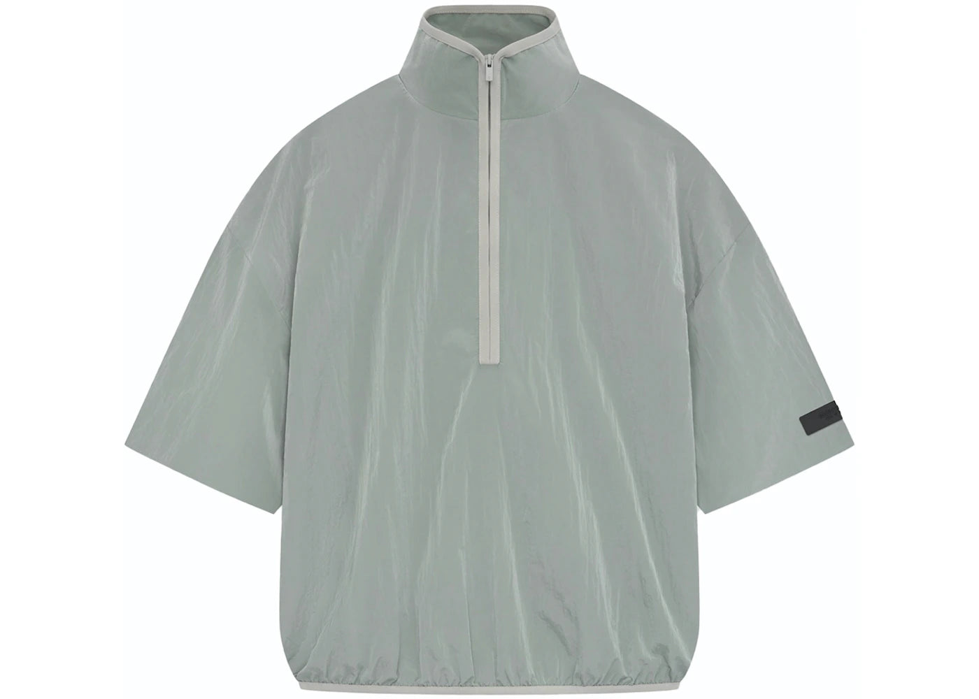 Essentials Halfzip Mockneck Shirt Seal