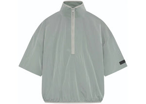 Essentials Halfzip Mockneck Shirt Seal