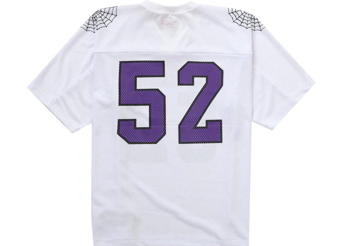 SUPREME SPIDERWEB FOOTBALL JERSEY 'WHITE'