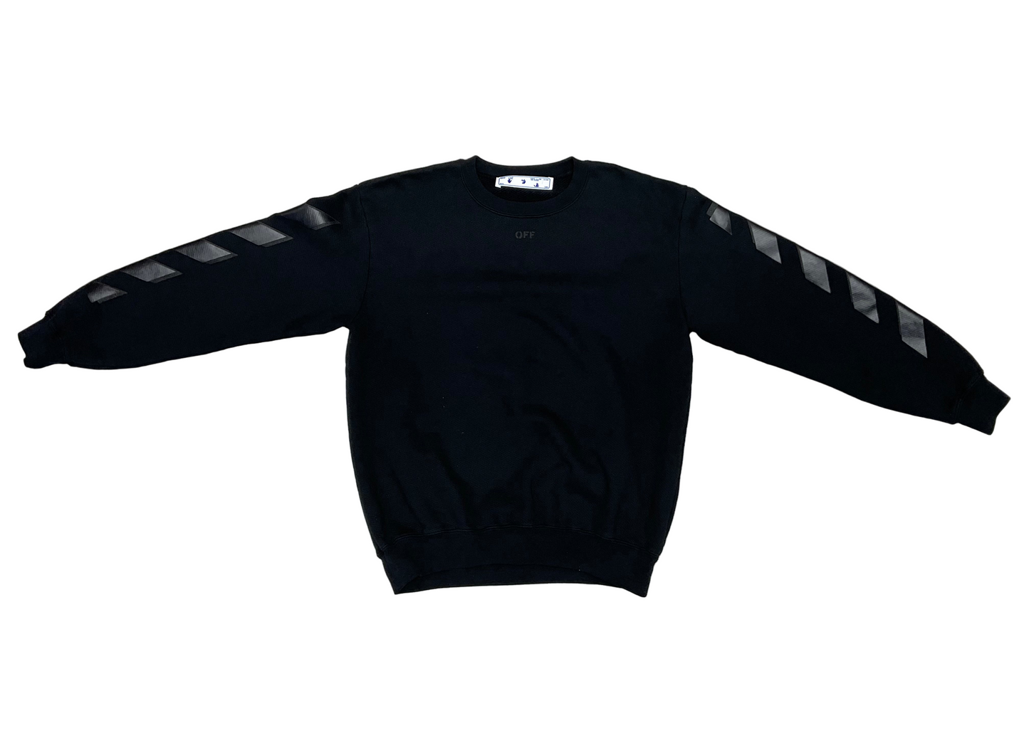 Off-White Melange Arrow Sweater ‘Black’