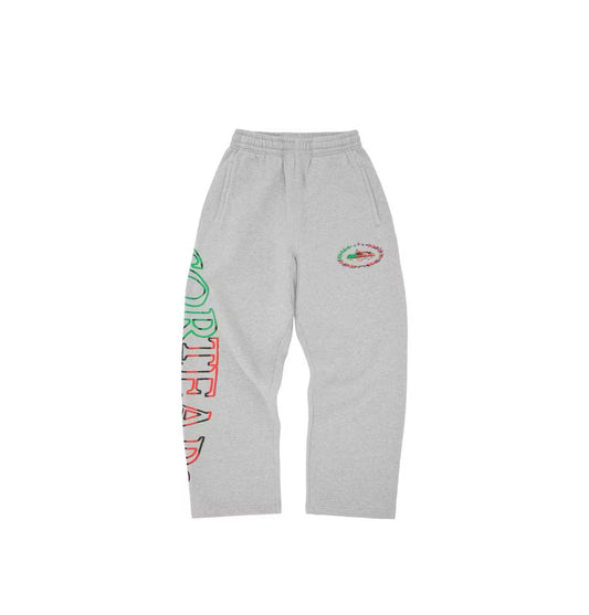 Corteiz x Denim Tears Cortears Royale Open Hem Sweatpant ‘Heather Grey’