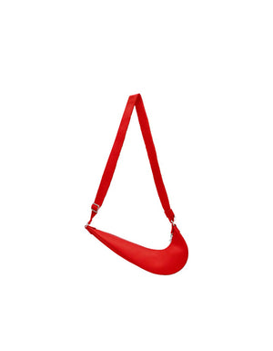 Nike x Jacquemus Le Sac Swoosh Leather Cross-body Bag ‘Dark Red’