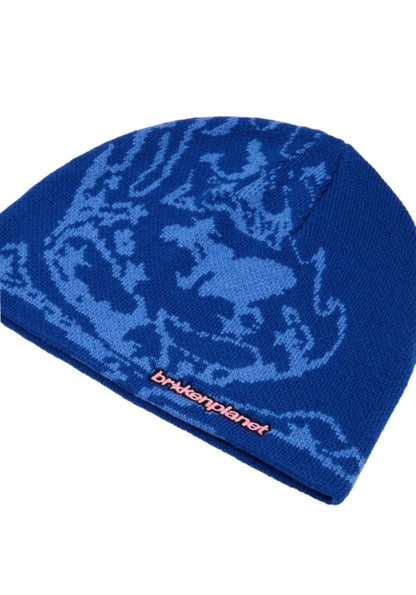 Broken Planet ‘Blue’ Skull Beanie
