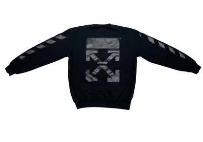 Off-White Melange Arrow Sweater ‘Black’