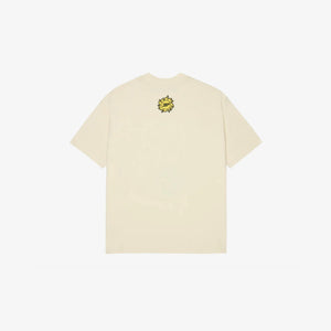 Broken Planet Foot On The Gas Tee ‘Beige’