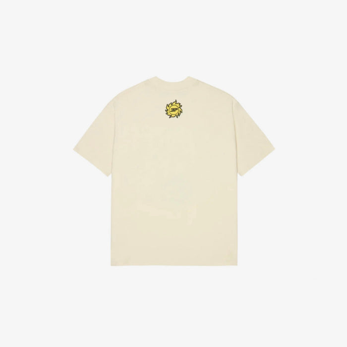 Broken Planet Foot On The Gas Tee ‘Beige’