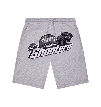 Trapstar Shooters Hoodie Short Set- Grey