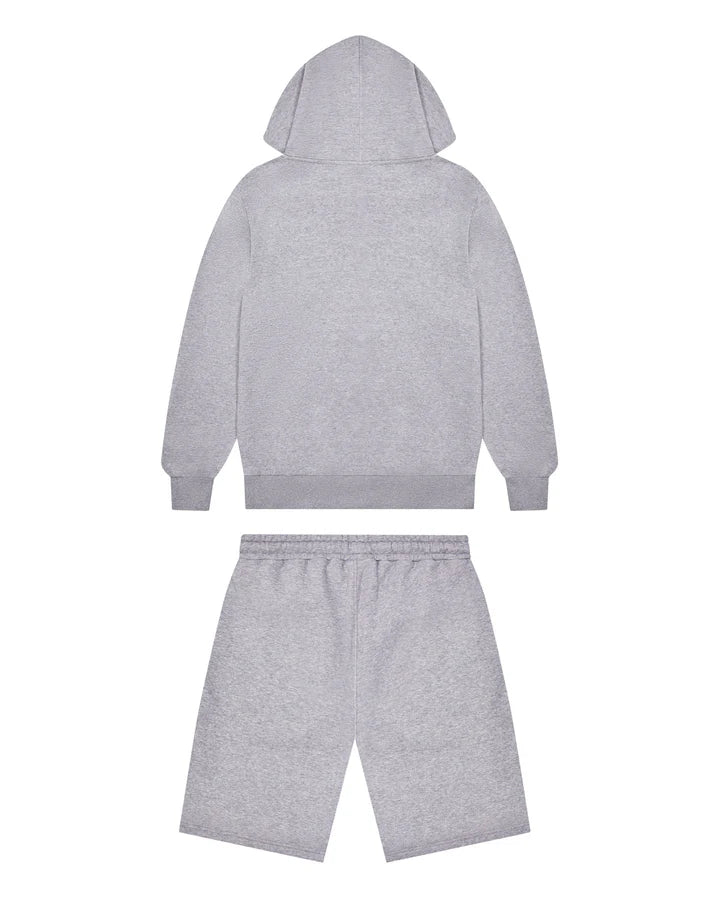 Trapstar Shooters Hoodie Short Set- Grey