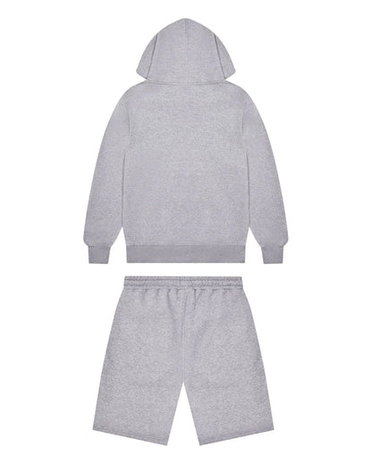 Trapstar Shooters Hoodie Short Set- Grey