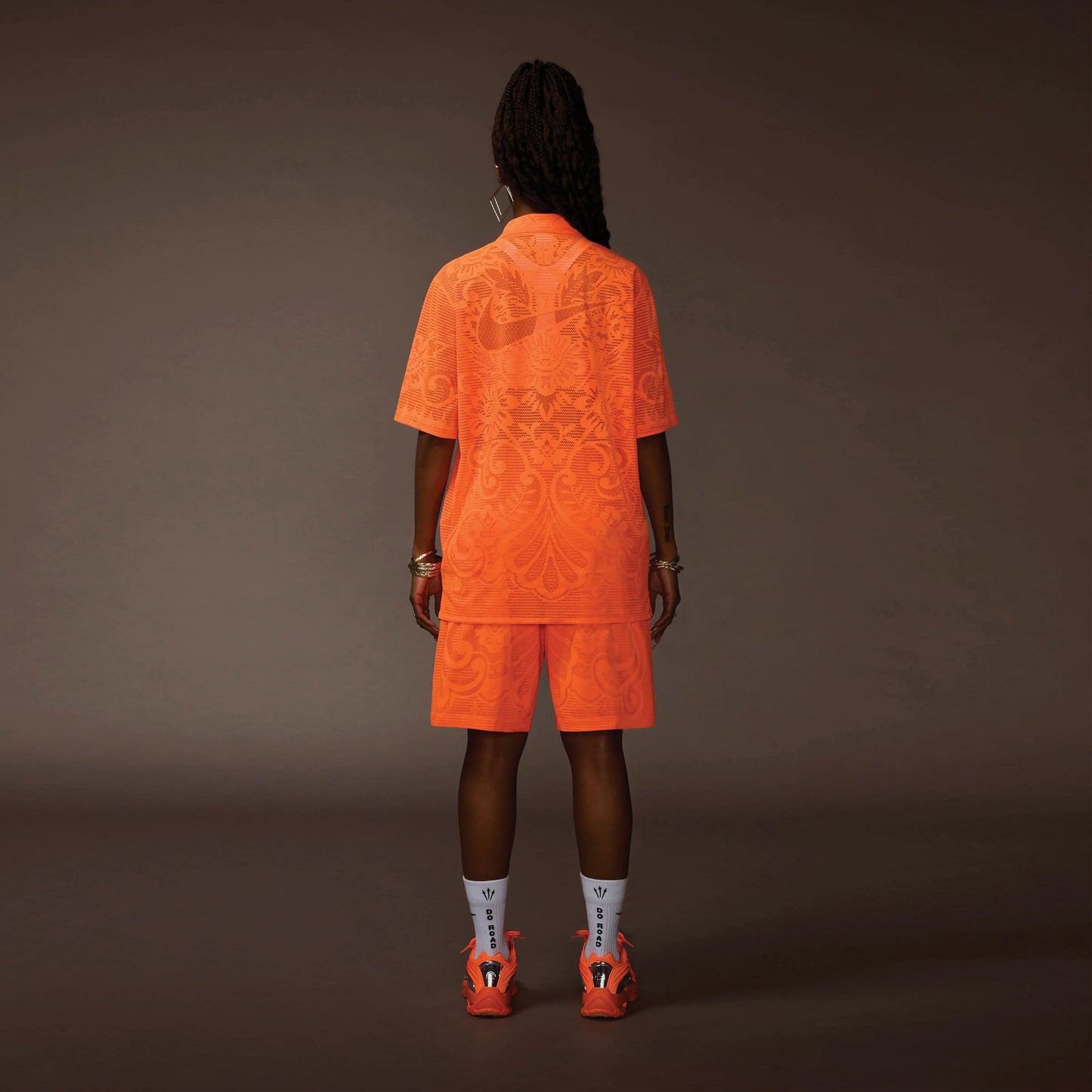 Nike x NOCTA Drapers Button Up Safety Orange