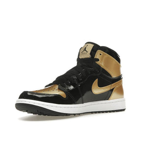 Air Jordan 1 High Golf 'Patent Gold'