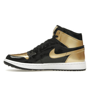Air Jordan 1 High Golf 'Patent Gold'