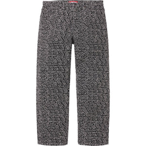Supreme Fuck Stitch Loose Fit Jean 'Black'